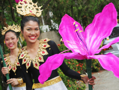 3 февраля Фестиваль цветов в Таиланде
