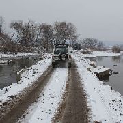 Временный мост в село Кроуновка установят до 25 ноября