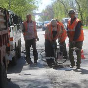 Ремонтные работы на дорогах Уссурийска продолжаются