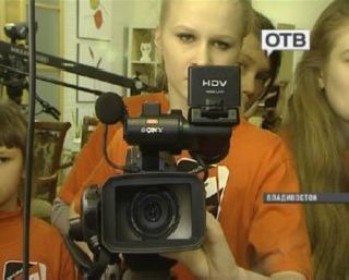 Юные тележурналисты из Уссурийска посетили с экскурсией ОТВ