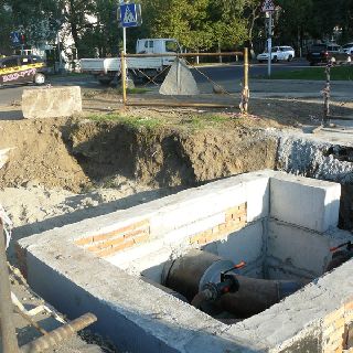 Теплотрасса от пятой котельной