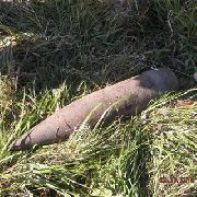 Танковый снаряд осколочно-фугасного действия нашли строители в Уссурийске Танковый снаряд осколочно-фугасного действия нашли строители в Уссурийске