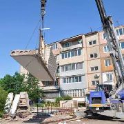 Демонтаж лоджий на ул. Трудовой, 10, завершен