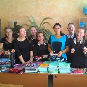 Благотворительная акция в помощь школам, пострадавшимот наводнения