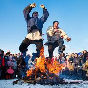 Первый день Масленичной недели - Встреча