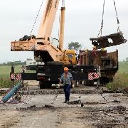 Дорожники Приморья приступили к демонтажу аварийного моста на трассе Уссурийск - Пограничный