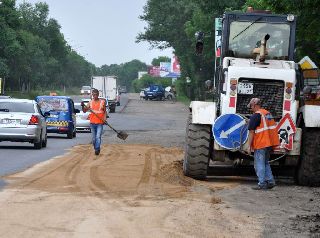 Дорожные работы в Уссурийске в самом разгаре