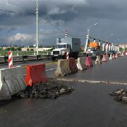 В Уссурийске ведется капитальный ремонт моста на Сахпоселок