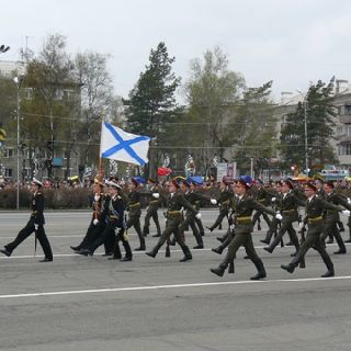 Уссурийск готовится к параду Победы