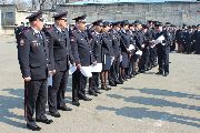 В Отделе МВД России по городу Уссурийску проведен строевой смотр
