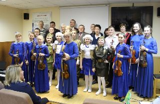 Концерт в честь Дня образования органов внутренних дел  на транспорте