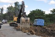 Глава администрации Евгений Корж провел выездную рабочую встречу по ремонту дороги до села Утесное