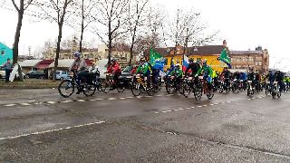 Велосипедисты в Уссурийске почтили память погибших в локальных войнах