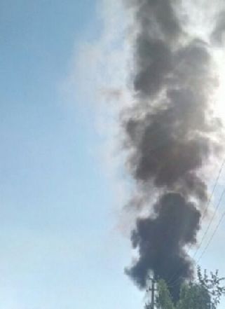 Взрыв и пожар в Уссурийске Взрыв и пожар в Уссурийске