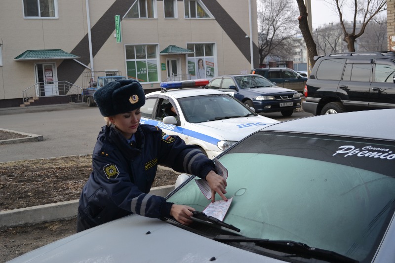 Акция «Береги автомобиль» проходит в Уссурийске (5 фотографий) 