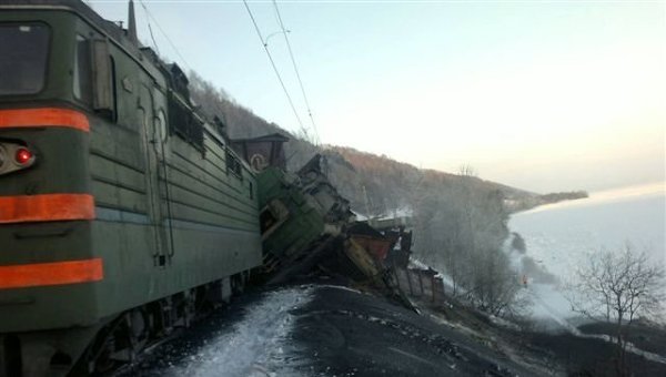 В Уссурийске проводится проверка по факту схода вагона 