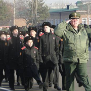 В Уссурийске чествовали суворовцев (10 фотографий)