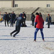 Турнир по мини-футболу среди дестко-юношеских команд«Зимние каникулы» прошел в Уссурийске
