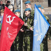 В Уссурийске прошел митинг, приуроченный к предстоящей 71-ой годовщине Великой Победы (15 фотографий)