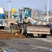 На Новоникольском шоссе начались дорожные работы