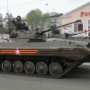 Парад победы в Уссурийске (24 фотографий, видео)