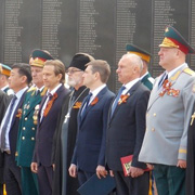 Жители Уссурийска почтили память павших бойцов в ВОВ (5 фотографий)